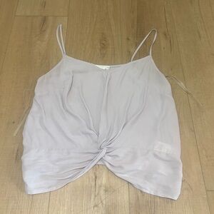 Lush blush pink Twist-Front Camisole